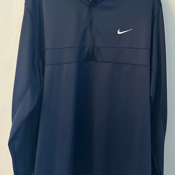 Nike Men's Dark Blue Quarter Zip - Picture 1 of 3